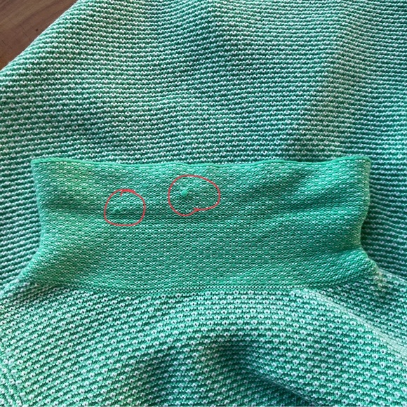 BODEN Audrey Mock Neck Waffle Knit Wool Blend Wide Sleeve Sweater Size 8 - Picture 9 of 12